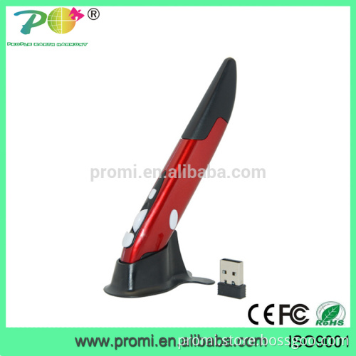New computer accessories factory 2.4G wireless pen mouse with custom logo PR-03